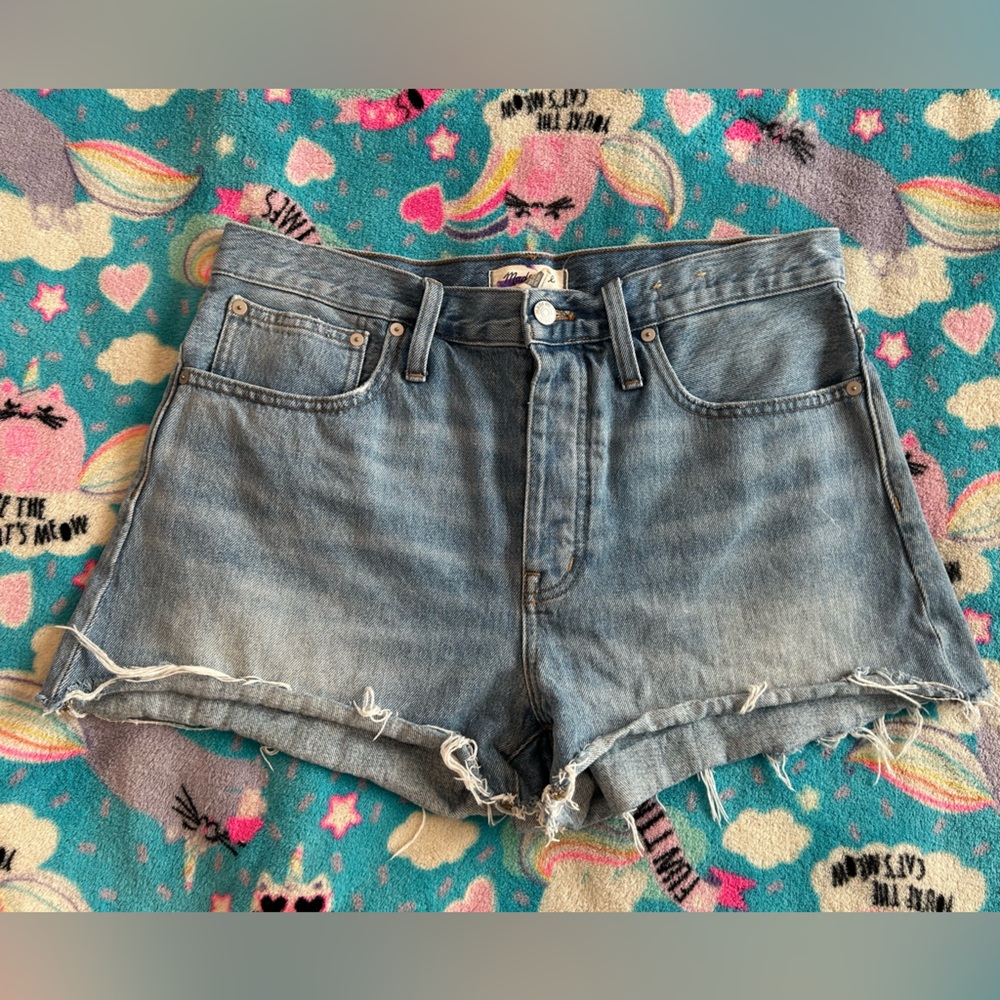 Madewell Relaxed Denim Cutoff Shorts, 2 inch inseam